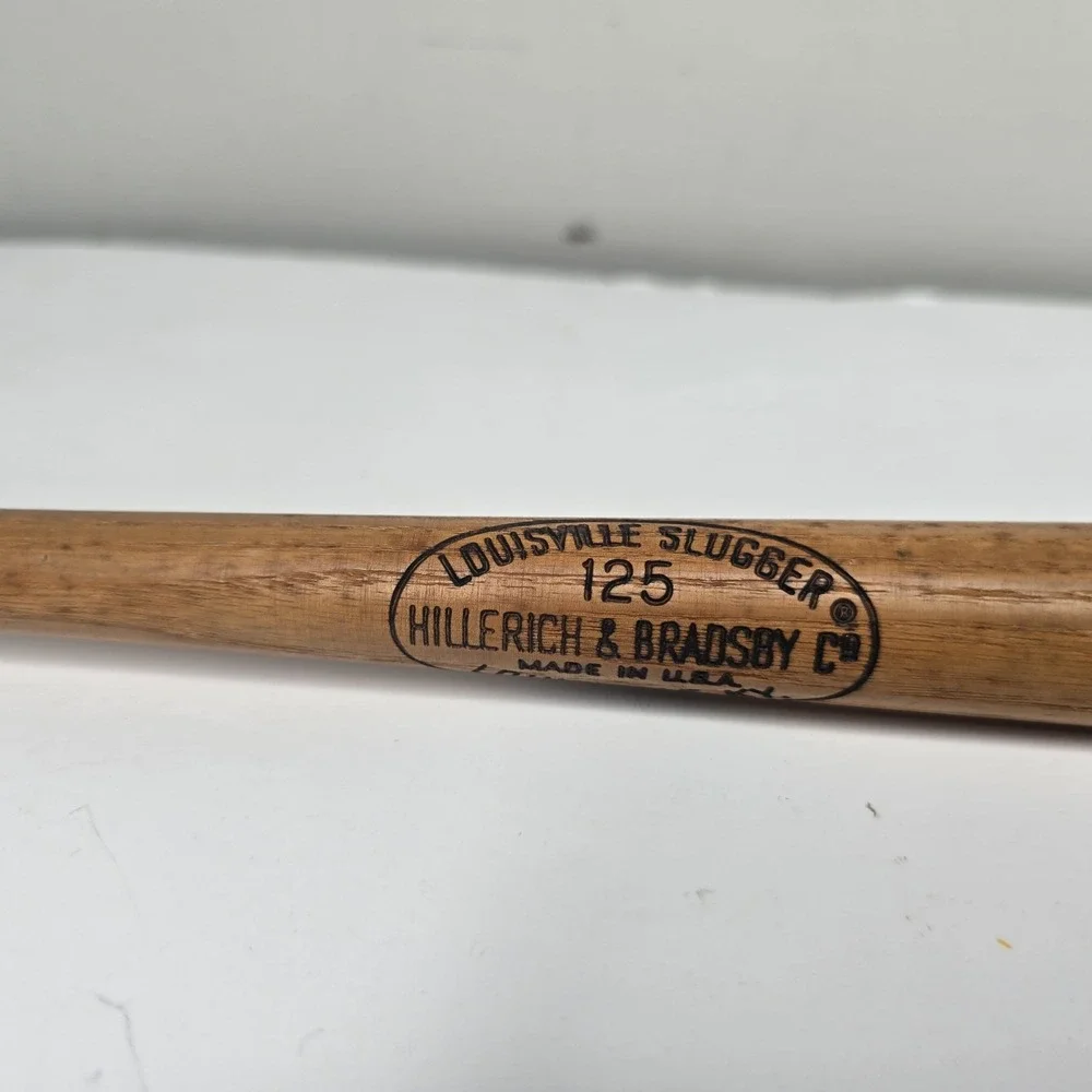 Louisville Slugger Cardinals Phillies Mini Baseball Bat Tim McCarver MLB RARE